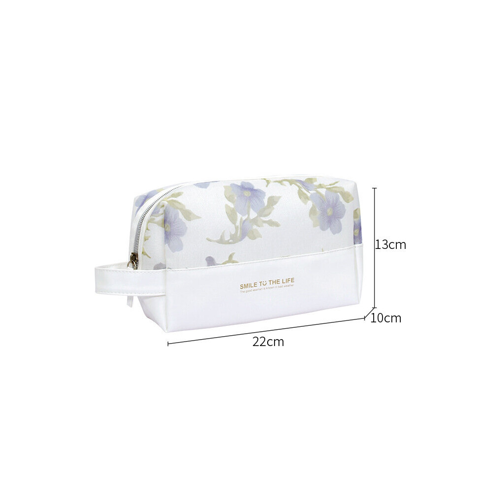 Multicoloured Light Cosmetic Bag Hand-Held Small Cosmetic Storage Bag Travel Portable Wash Bag