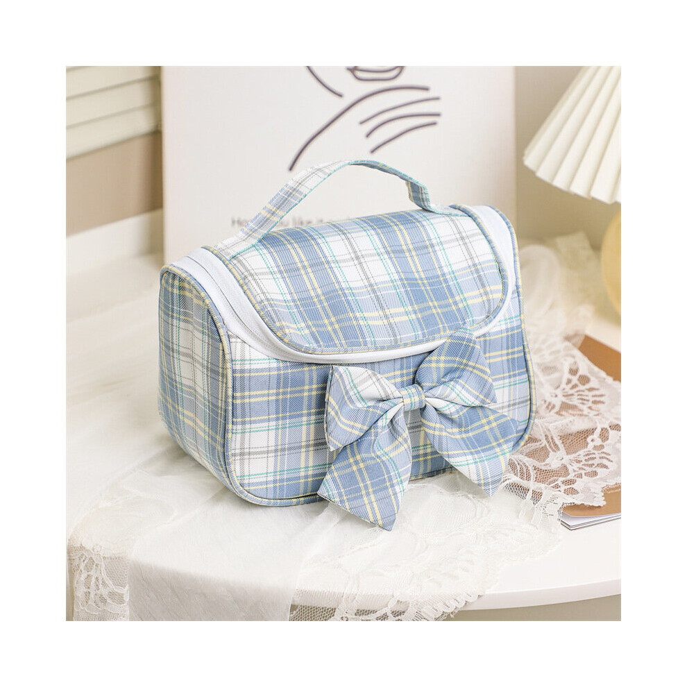 Multicoloured Cosmetic Bag Niche High-End Female Portable High-Value Portable Large-Capacity Ins Travel Makeup Bag Storage Box
