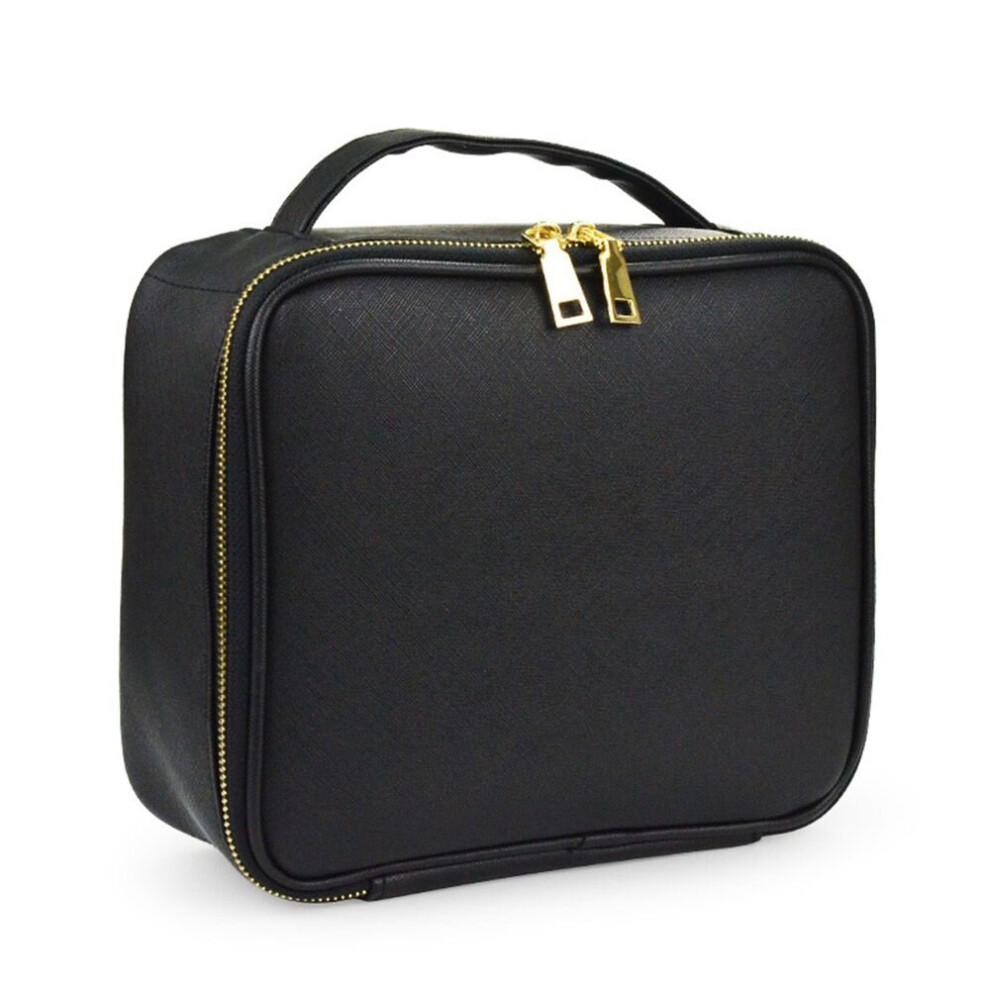Multicoloured Pu Cosmetic Bag Portable Multi-Functional Makeup Pouch Large-Capacity Wash Bag Portable Travel Storage Bag