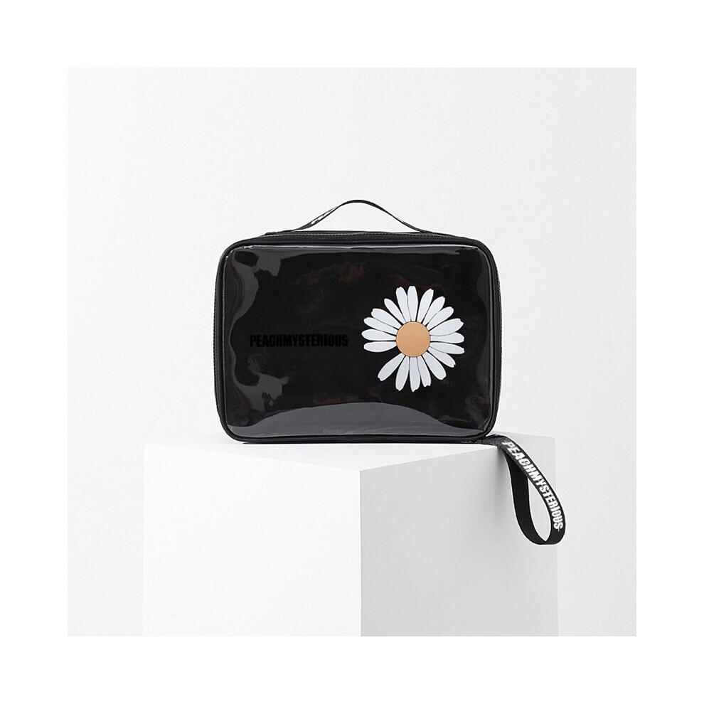 Multicoloured Lady Cosmetic Box Pvc Cosmetic Bag Beauty Storage Bag Travel Bag Cosmetic Bag Portable Female Storage Makeup Box