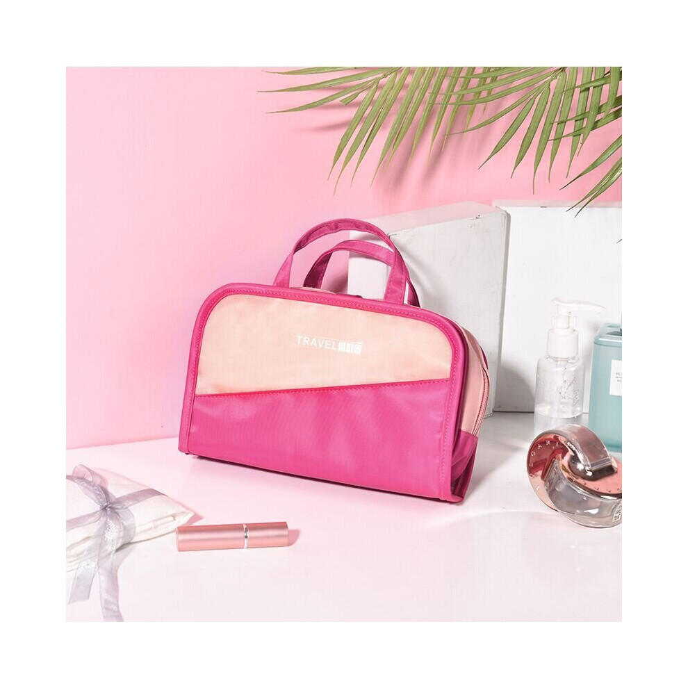 matching PVC cosmetic bag two-piece makeup organizer Travel portable cosmetics Storage bag