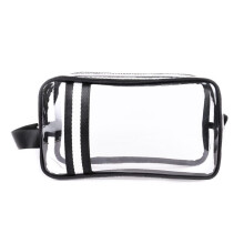 Men Cosmetic Bag Wash Bag Transparent Pvc Handbag Storage Bag Travel Bag Large Capacity Multi-function Men Handbag