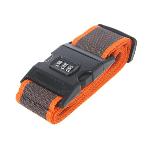 Adjustable Travel Luggage Password Lock Nylon Belt Strap Band Multicolor 2