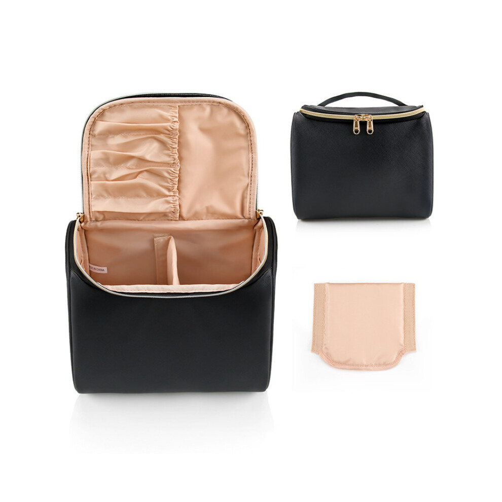 Black Selling Beauty Bag Professional Makeup Bag Large Capacity Multifunctional Cosmetic Storage Bag