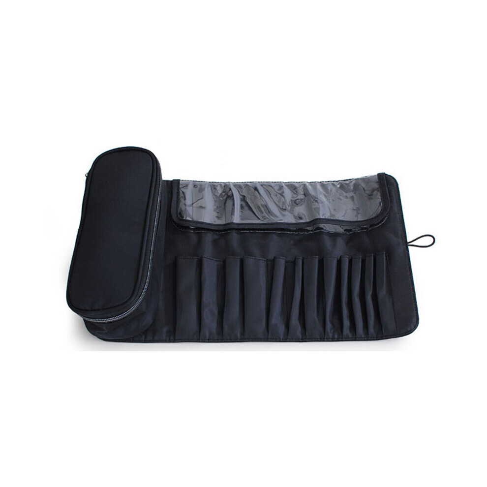 Multicoloured Makeup Bag Women's Nylon Makeup Bag Portable Large-Capacity Portable Folding Travel Cosmetic Storage Fold Tools Rolling Bag