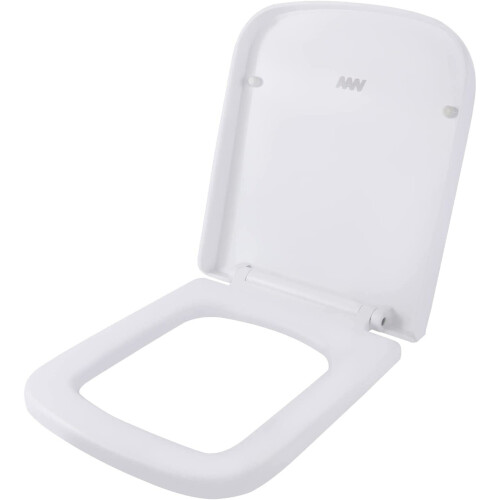 Square Toilet Seat Bathroom Standard Toilet Seats Slow Soft Close Anti
