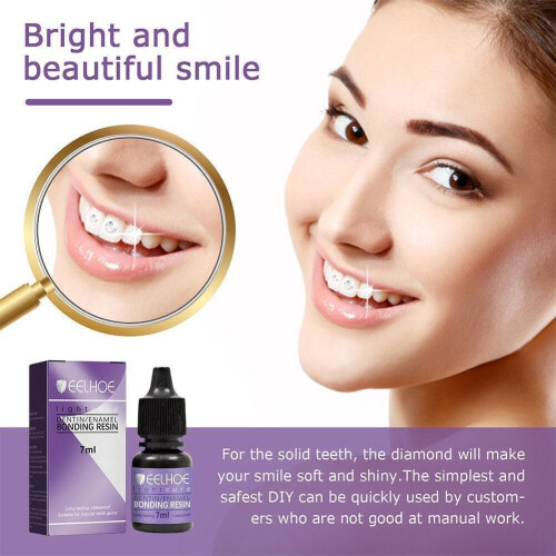 Gem Tooth Decoration Glue - Solid Teeth Rhinestone - Fashion Smile 7ml 2
