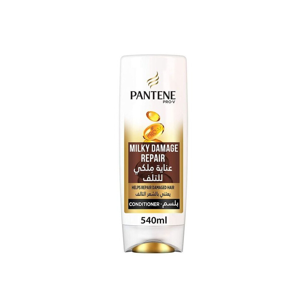 Pantene Pro-V Milky Damage Repair Conditioner Milky Lotion Deeply Nourishes 540Ml
