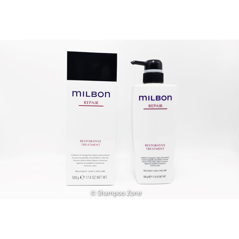 Milbon Repair Restorative Treatment 17.6 Oz Conditioner
