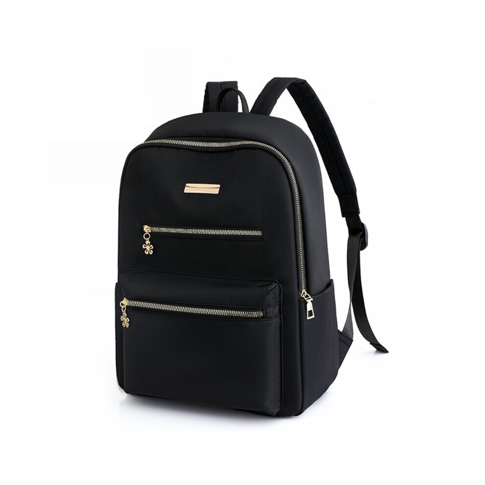 College Bookbag For Women Girl Computer Back Pack Large Capacity Backpack Black