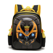 (Yellow) Children Bumblebee Cartoon Schoolbag Yellow Blue Large Capacity Bag