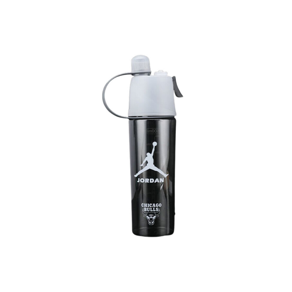 (Jordan) James Kobe 600ml Jordan Sports Spray Water Cup Large Capacity Portable Bottle
