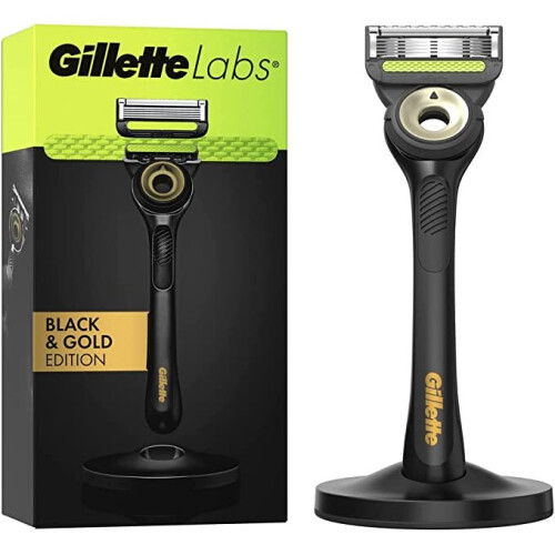 Gillette Gillette Labs Men's Razor + 1 Razor Blade Refill,  Black