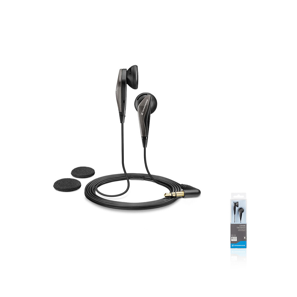 Mx 375 Inear Headphones Stereo Earbuds Deep Bass Earphones Hd Black 691524215348