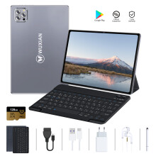 (Grey) WUXIAN V62 Tablets 10.1'' 8MP+5MP WIFI Bluetooth Dual Sim Android Tablet PC
