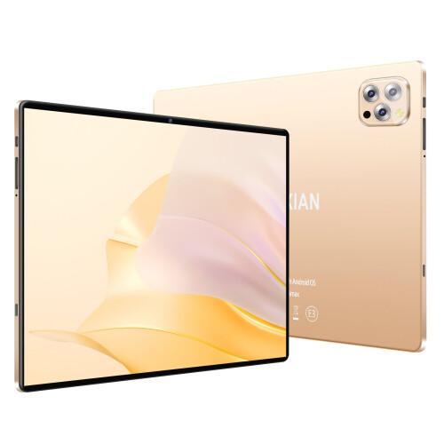 (Gold) WUXIAN V62 Tablets 10.1'' 8MP+5MP WIFI Bluetooth Dual Sim Android Tablet PC 1
