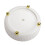 Living And Home (White) Rotating Round Spice Storage Tray Turntable Kitchen Organizer 6