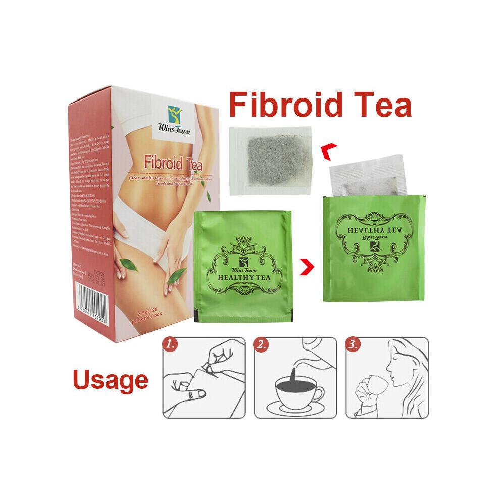 Bghone Herbal Female Fibroid Natural Tea Uterine Fibroid Anti Inflammation Shrinking
