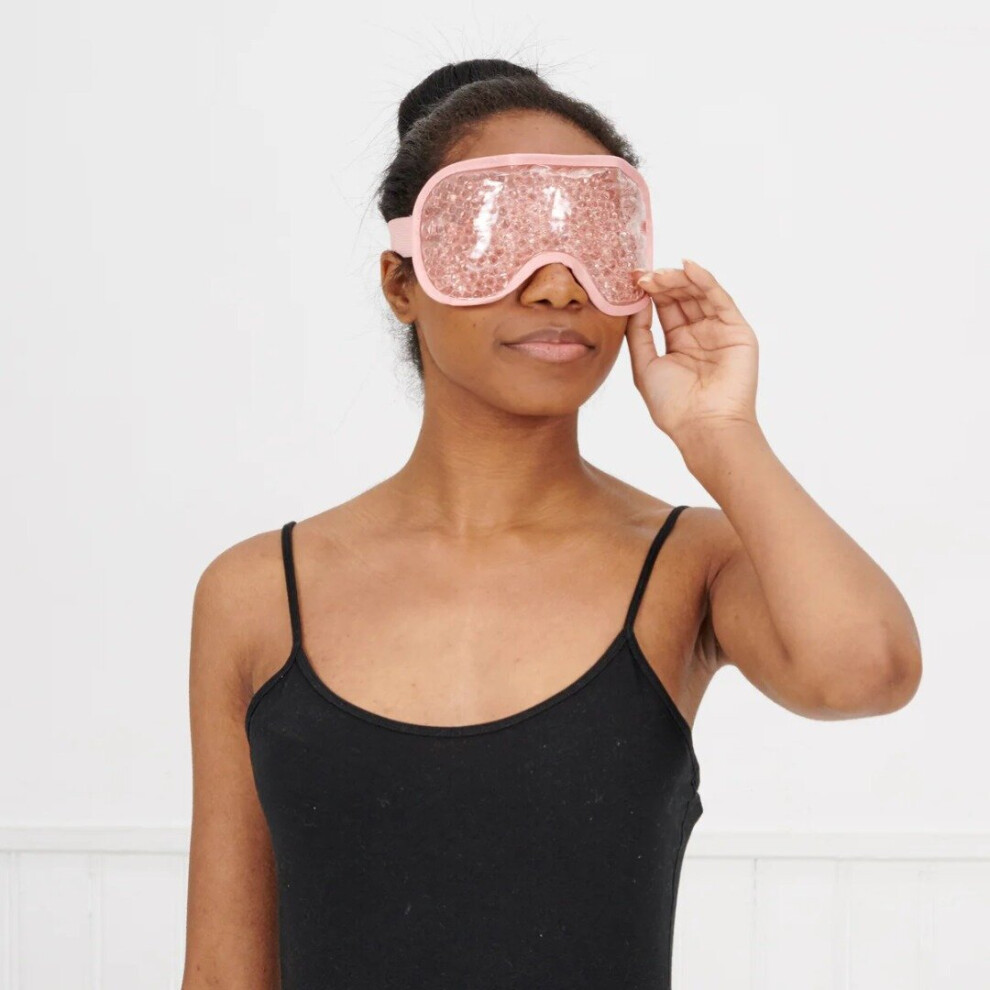 Aroma Home Pink Therapeutic Gel Beads Eye Mask