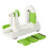 Herzberg HG-8030: Gemüsespiralisierer-Set 1
