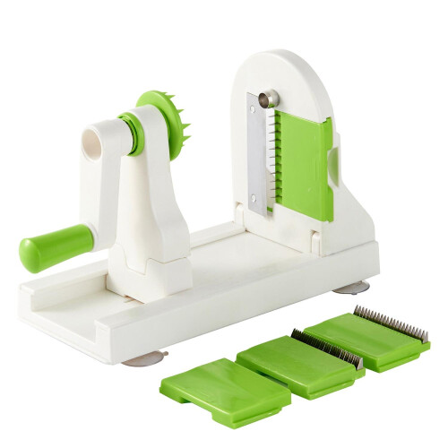 Herzberg HG-8030: Gemüsespiralisierer-Set
