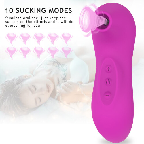 Sucking Vibrator for G Spot Clit Stimulator Suction and Vibration 1