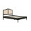 Birlea Rattan King Size Bed Frame Birlea Leonie 150cm 5FT Black Bedstead 12