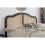 Birlea Rattan King Size Bed Frame Birlea Leonie 150cm 5FT Black Bedstead 3