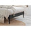 Birlea Rattan King Size Bed Frame Birlea Leonie 150cm 5FT Black Bedstead 4