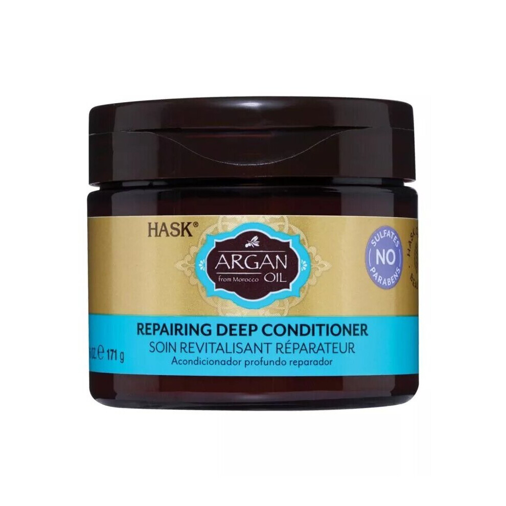 Hask Argan Oil Repairing Deep Conditioner For Dry Damaged Hair 171 g