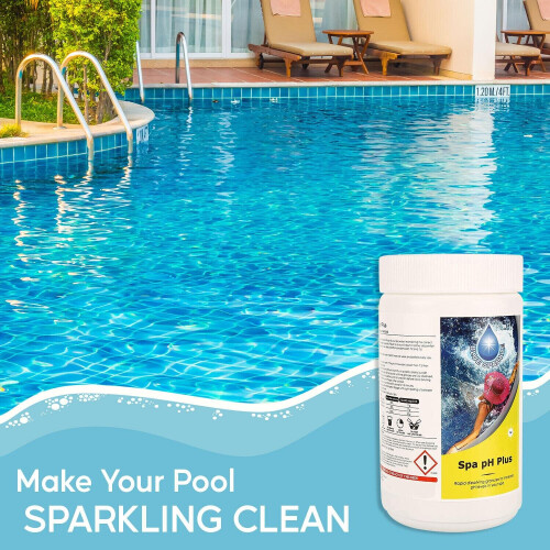 pH Plus pH Increaser - 1kg | Swimming Pool Hot Tub Spa Maintenance 2