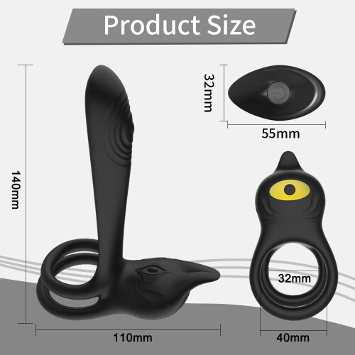 Remote Control Massage Ring Effective Time Delay Massager For couples 1