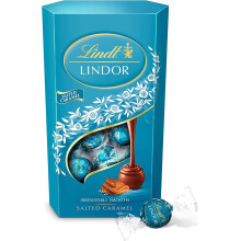 Lindt Lindor Salted Caramel Milk Chocolate Truffles Box Extra Large - Approx 48 balls, 600 g