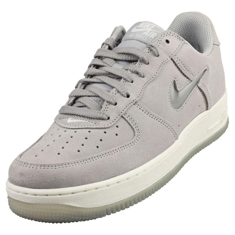 (8.5) Nike Air Force 1 Low Retro Mens Fashion Trainers in Light Grey