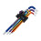 BlueSpot BlueSpot 9pc Extra Long Colour Coded Ball End Metric Hex Key Set 1.5-10mm 15301 2