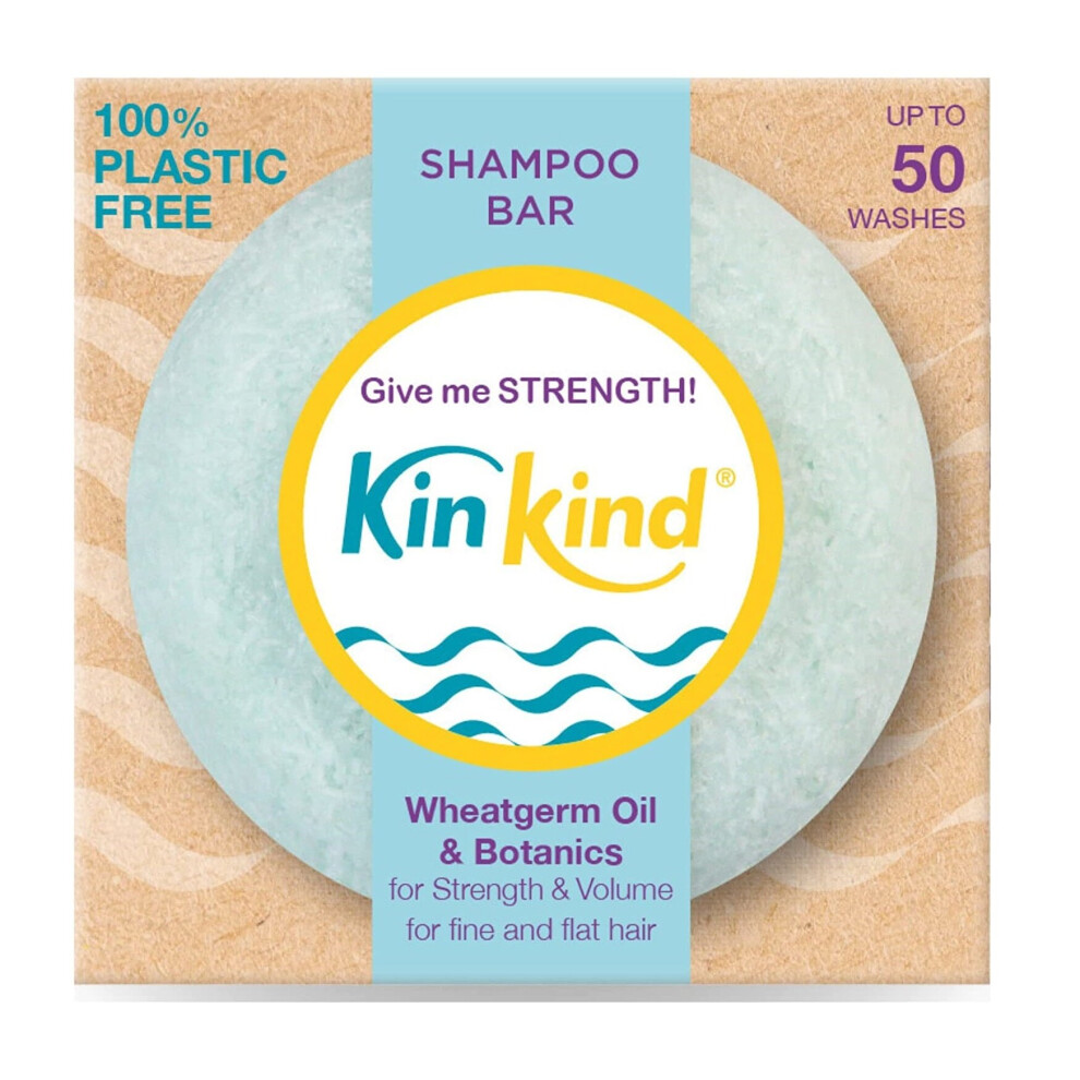 Kinkind Give Me Strength Shampoo Bar 50G (Pack Of 18)