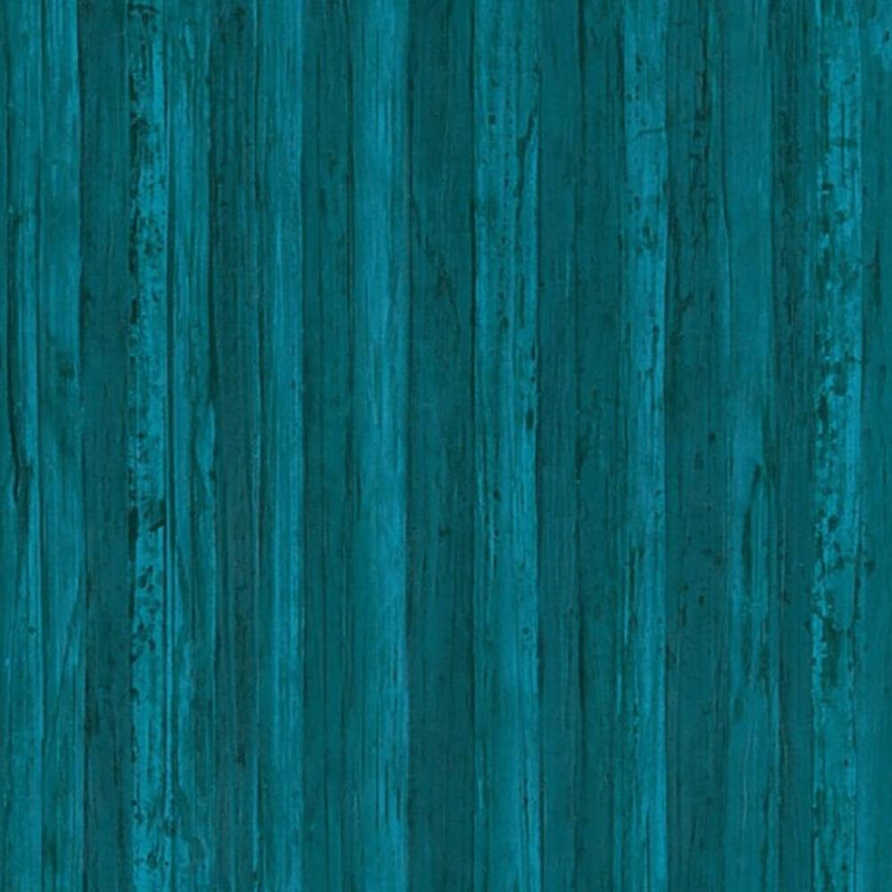 AS Creation Teal Bark Effect Wallpaper Modern Contemporary Paste The Wall Vinyl