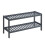 LIVIVO (GREY, 2 TIER) 2/3 Tier Bamboo Shoe Rack - Contemporary Shoe Organizer with Ample Storage 1