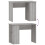 VidaXL (grey sonoma) vidaXL Desk Office Computer Desk Study Desk Writing Table Engineered Wood 6