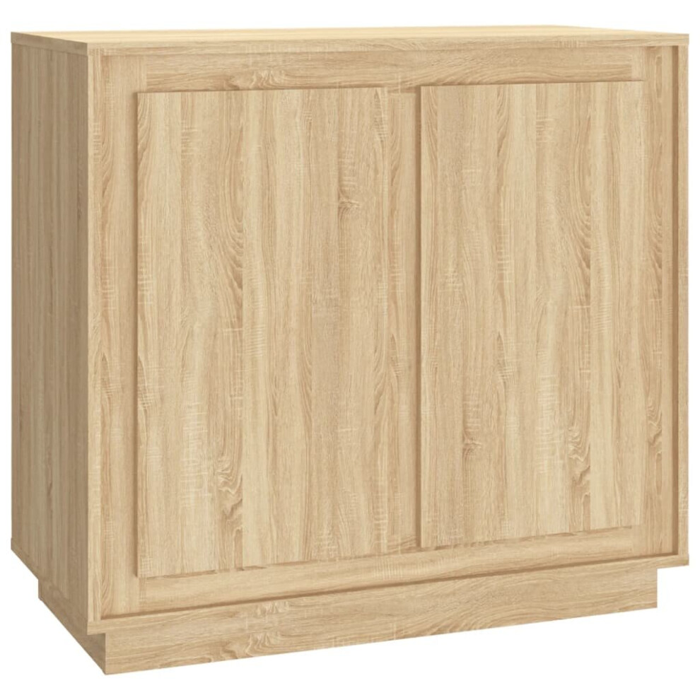 (sonoma oak) vidaXL Sideboard Cabinet Cupboard Highboard Home Organiser Engineered Wood