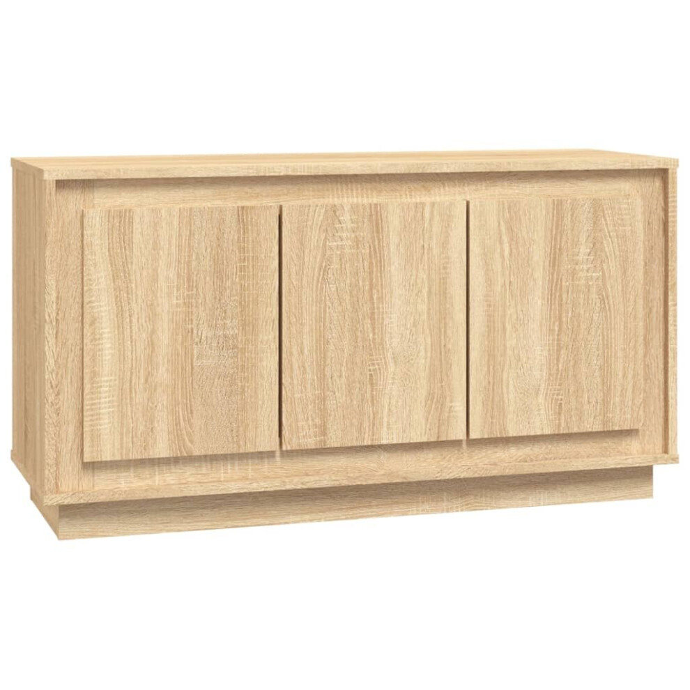 (sonoma oak) vidaXL Sideboard Cabinet Cupboard Side Cabinet Home Organiser Engineered Wood