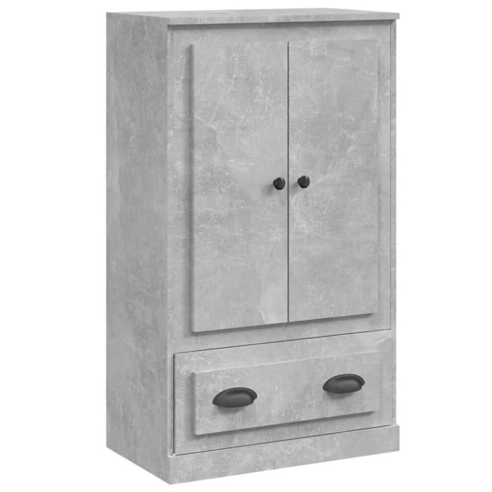 Vidaxl (Concrete Grey) Highboard High Sideboard Side Cabinet Storgae Cupboard Engineered Wood