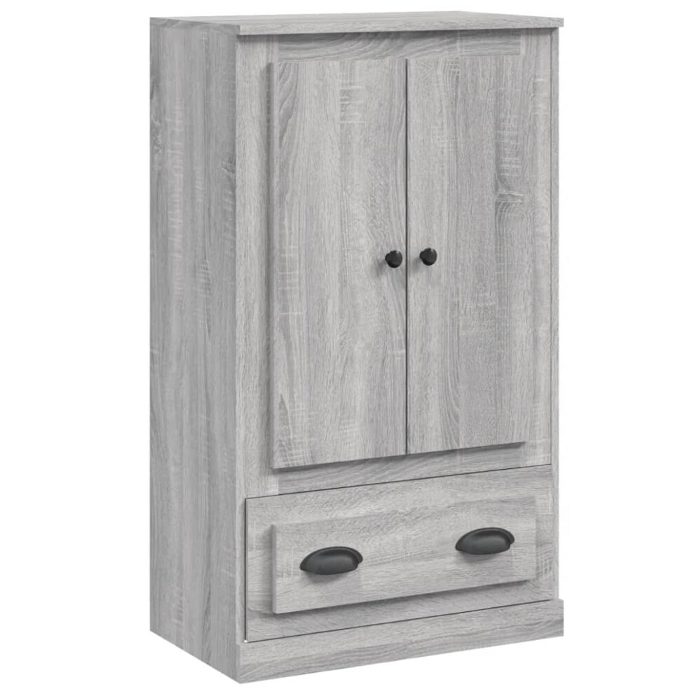 Vidaxl ( Sonoma) Highboard High Sideboard Side Cabinet Storgae Cupboard Engineered Wood Grey