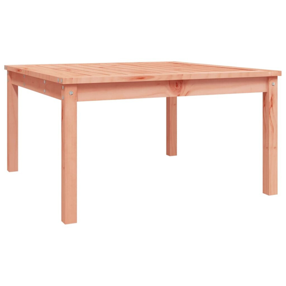 Vidaxl (Natural Douglas, 82.5 X 82.5 X 45 Cm) Garden Table Outdoor Table Patio Wooden Dining Table Solid Wood Pine
