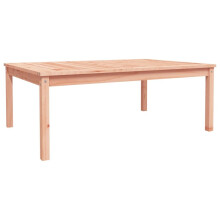 (natural douglas, 121 x 82.5 x 45 cm) vidaXL Garden Table Outdoor Table Patio Wooden Dining Table Solid Wood Pine