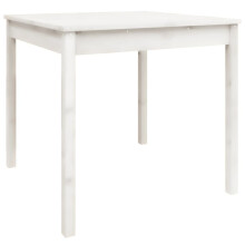 (white pine, 82.5 x 82.5 x 76 cm) vidaXL Garden Table Patio Table Wooden Dining Coffee Table Solid Wood Douglas