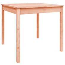 (natural douglas, 82.5 x 82.5 x 76 cm) vidaXL Garden Table Patio Table Wooden Dining Coffee Table Solid Wood Douglas