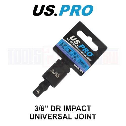 us pro US PRO Tools 3/8" Drive Universal Impact Socket Joint wobble swivel extension 3979