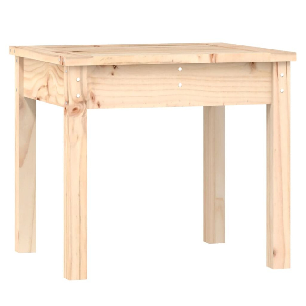 (natural pine, 50 x 44 x 45 cm) vidaXL Garden Bench Outdoor Picnic Bench Camping Wooden Bench Solid Wood Pine-image-OPC-PBSV8SC-NEW