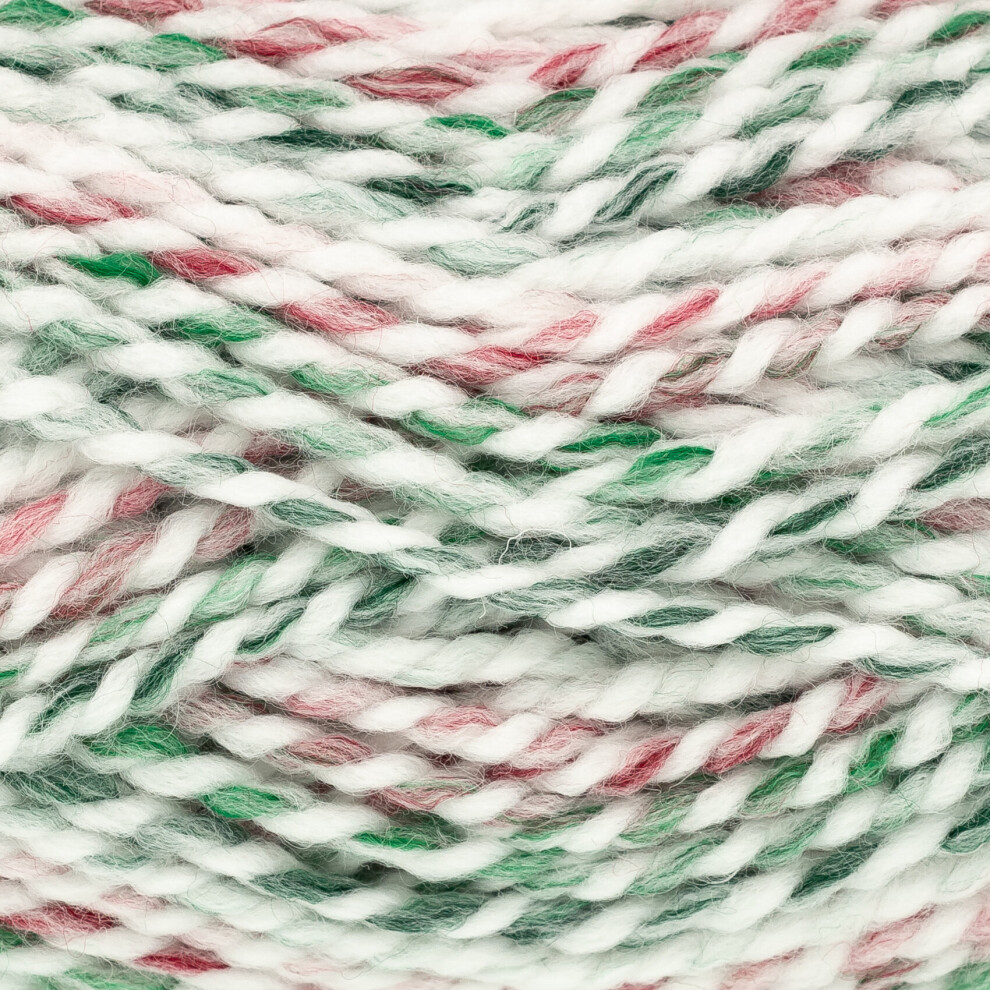 (Candy Cane (6103)) King Cole Christmas Super Chunky Acrylic & Wool Knitting Yarn 100g